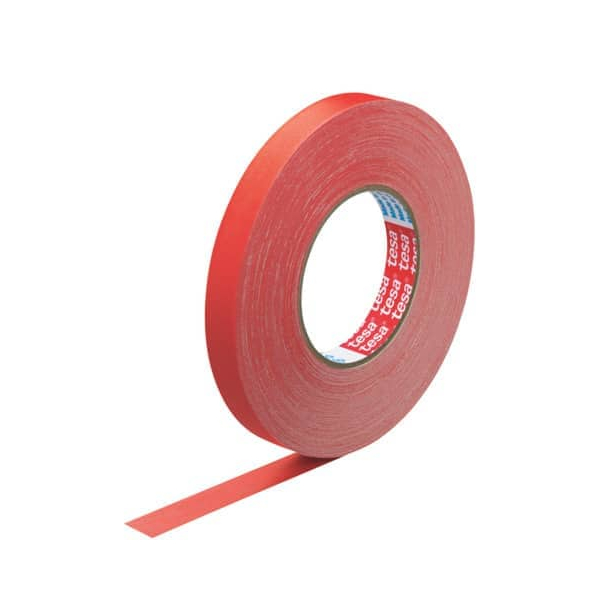 TESA 04651RT-19 - Gewebeband tesaband® Premium, offenes Gewebe, 19 mm, rot