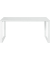 Schreibtisch Monteria, 75cm (H), 160x80cm (BxT), rechteckig, weiß / weiß