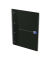 Collegeblock 100050227 Office Black, liniert / liniert Rand links, A4+, 90g, schwarz, 70 Blatt