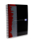 Collegeblock 100050227 Office Black, liniert / liniert Rand links, A4+, 90g, schwarz, 70 Blatt