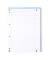 Collegeblock 100050404 Linkshänder, Lineatur 37 / liniert mit Rand innen/außen, A4+, 90g, blau, 80 Blatt