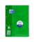 Collegeblock 100050405 Linkshänder, Lineatur 38 / kariert mit Rand innen/außen, A4+, 90g, grün, 80 Blatt