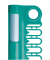 Kunststoff Kleinteilehalter blau