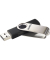 USB-Stick Rotate 00090891, schwarz/silber, USB 2.0, 8 GB