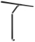 Schreibtischlampe schwarz 10,8 W mit Tischklemme