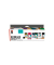 Acrylfarbe Decorlack 11300 000 00087, Starter-Set, 1 Pinsel Universal, 6 x 15ml - Acrylfarbe, 1 Motivvorlage, 1 Anleitung
