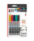 Porzellanmalstift 01230 000 00080, gelb, rot, grün, blau, schwarz, 1-2mm
