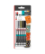 Lackmalstift 01210 000 00081, gold, silber, kupfer, schwarz, weiß, 1-2mm, 5er-Set