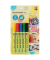Acrylmalstift 01220 000 00081, gelb, rot, grün, blau, schwarz, 3-4mm, 5er-Set