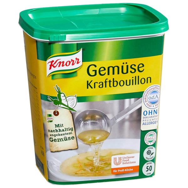 4007801104681 - Gemüse Kraftbouillon Brühe 1 kg 4007801104681 Knorr 4007801104681 - Gemüse Kraftbouillon Brühe 1 kg 4007801104681 Knorr