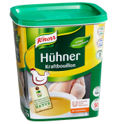 Hühner Kraftbouillon Brühe