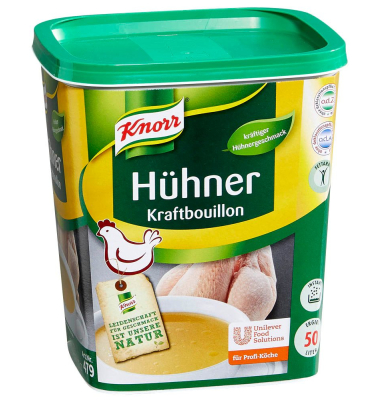 Hühner Kraftbouillon Brühe