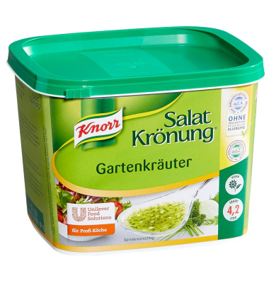Gartenkräuter Salatdressing