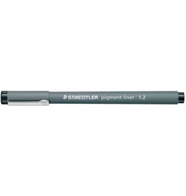 Fineliner pigment liner 308 12-9 1,2mm schwarz