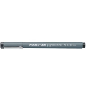 Fineliner pigment liner 308, 308 C2-9, grau (Schreibfarbe: schwarz), 2mm