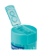Doppelspitzdose rund, cyan