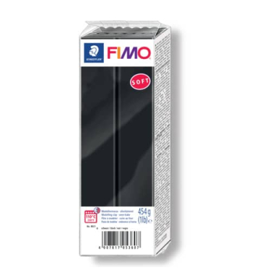 Mod.masse Fimo soft 454g schwarz