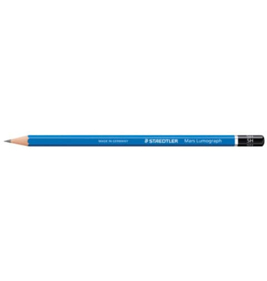 Bleistift Mars Lumograph, 100-5H, blau, 2,0mm, 5H