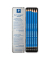 Bleistift-Set Mars Lumograph, 100 G6, 6x blau, k.A., 8B, 7B, 6B, 4B, 2B, HB
