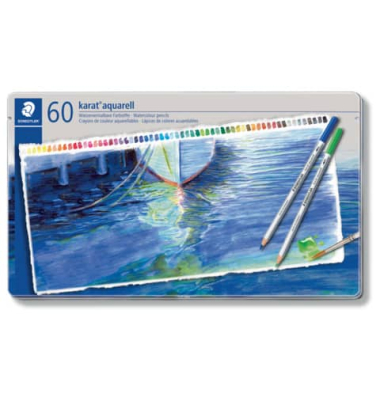 125 M60 Metalletui Aquarellfarbstiftetui