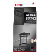 ALUXX BLACK Duschkorb Metall