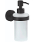 Seifenspender-Halter MOON BLACK 40565-00000-00 schwarz matt Metall 200,0 ml