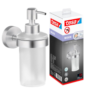 Seifenspender-Halter MOON 40633-00000-00 Edelstahl Metall, Glas 200,0 ml