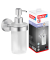 Seifenspender-Halter MOON 40633-00000-00 Edelstahl Metall, Glas 200,0 ml