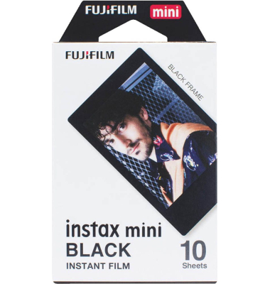 instax mini Sofortbildkamera-Film schwarz