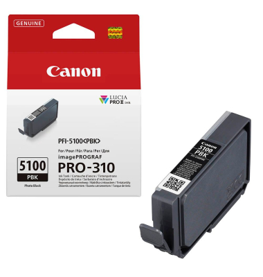 PFI-5100 PBK  Foto schwarz Druckerpatrone