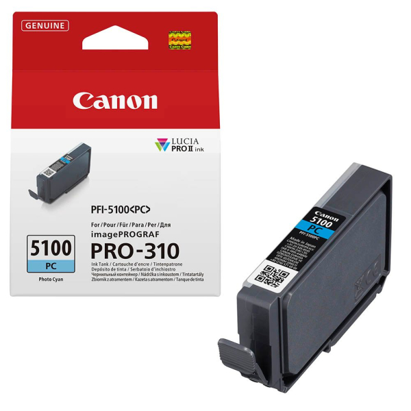 4549292243192 - Druckerpatrone PFI-5100 PC 6956C001  Foto cyan 4549292243192 Canon