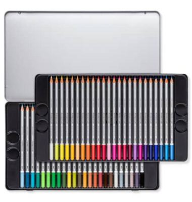 125 M48 Metalletui Aquarellfarbstiftetui