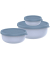 Frischhaltedosen-Set Lumina 2.0 4,76,58,4 cm hoch nordic blue 0,250,751,5 l, 1 Set