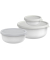 Frischhaltedosen-Set Lumina 2.0 4,76,58,4 cm hoch weiß 0,250,751,5 l, 1 Set