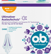Tampons ExtraProtect Normal für mittlere bis stärkere Tage