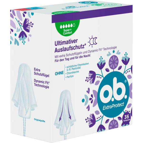 3574661577869 - Tampons ExtraProtect Super+Comfort Größe Super+Comfort für sehr starke Tage 3574661577869 36 Stück 3574661577869 - Tampons ExtraProtect Super+Comfort Größe Super+Comfort für sehr starke Tage 3574661577869 36 Stück