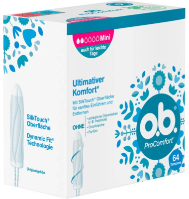 Tampons ProComfort Mini Größe Mini für leichte Tage