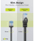 RJ-45 Netzwerkkabel 1,0 m schwarz bis zu 10,00 GbitSek. bis zu 500 MHz