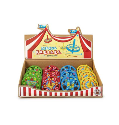 Kreisel Zirkus sortiert
