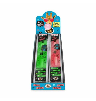 Lineal Set 15+30cm Flexi sortiert