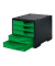 Schubladenbox styroswingbox  gecko 275-8430.5194, DIN A4 mit 5 Schubladen