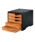 Schubladenbox styroswingbox  apricot 275-8430.4194, DIN A4 mit 5 Schubladen