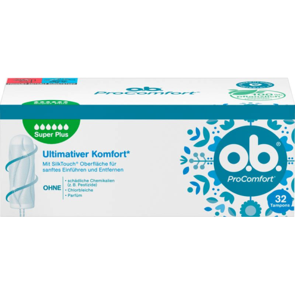 3574661587134 - Tampons ProComfort Super Plus Größe Super Plus für sehr starke Tage 3574661587134 32 Stück 3574661587134 - Tampons ProComfort Super Plus Größe Super Plus für sehr starke Tage 3574661587134 32 Stück
