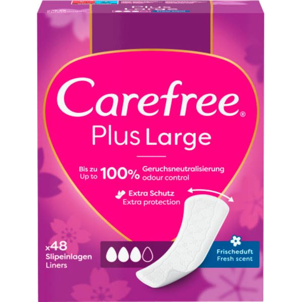 3574661661995 - Slipeinlagen Plus Large mit Frischeduft 3574661661995 48 Stück 3574661661995 - Slipeinlagen Plus Large mit Frischeduft 3574661661995 48 Stück