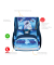 Schulranzen-Set 400197535 Loop Plus, Cosmic Explorer, mit Schnallen