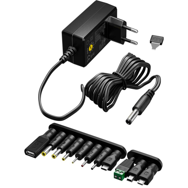 4040849645709 - GOOBAY 64570 - Universal-Schaltnetzteil 3 - 12 V 27 W 2250 mA 4040849645709 - GOOBAY 64570 - Universal-Schaltnetzteil 3 - 12 V 27 W 2250 mA