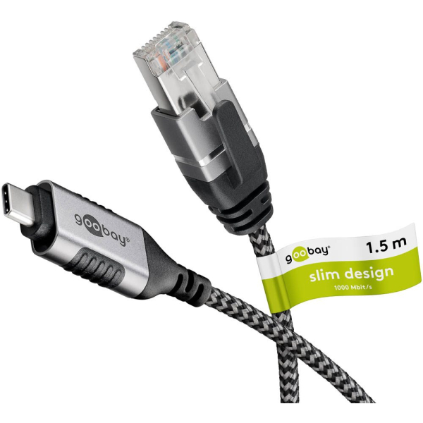 4040849744020 - GOOBAY 74402 - Netzwerkadapter Kabel USB 31 Typ C Gigabit Ethernet 15 m 4040849744020 - GOOBAY 74402 - Netzwerkadapter Kabel USB 31 Typ C Gigabit Ethernet 15 m