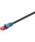 RJ-45 Netzwerkkabel 75,0 m schwarz bis zu 1,0 GbitSek. bis zu 250 MHz
