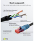 RJ-45 Netzwerkkabel 75,0 m schwarz bis zu 1,0 GbitSek. bis zu 250 MHz