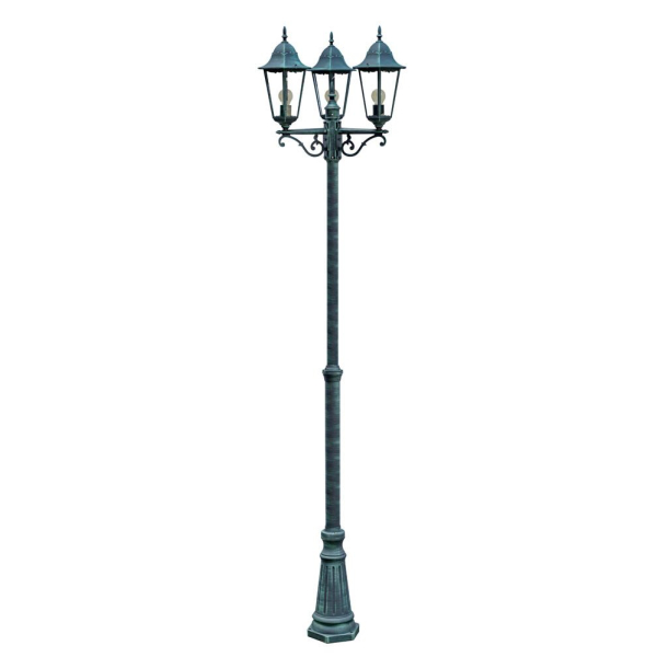 4041908099433 - Alu Kandelaber Garten Laterne Aussenleuchte Stand Leuchte Lampe grün schwarz 4041908099433 - Alu Kandelaber Garten Laterne Aussenleuchte Stand Leuchte Lampe grün schwarz